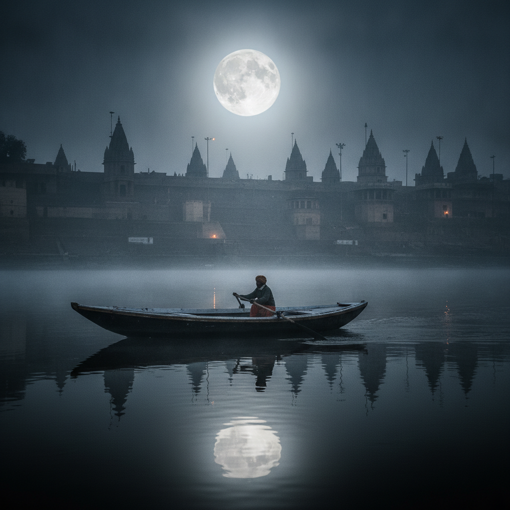 Varanasi's Depths: 3,000 Years of Continuous Life, the Aghori Who Meditate in Cremation Grounds & the Ethics of Watching Death