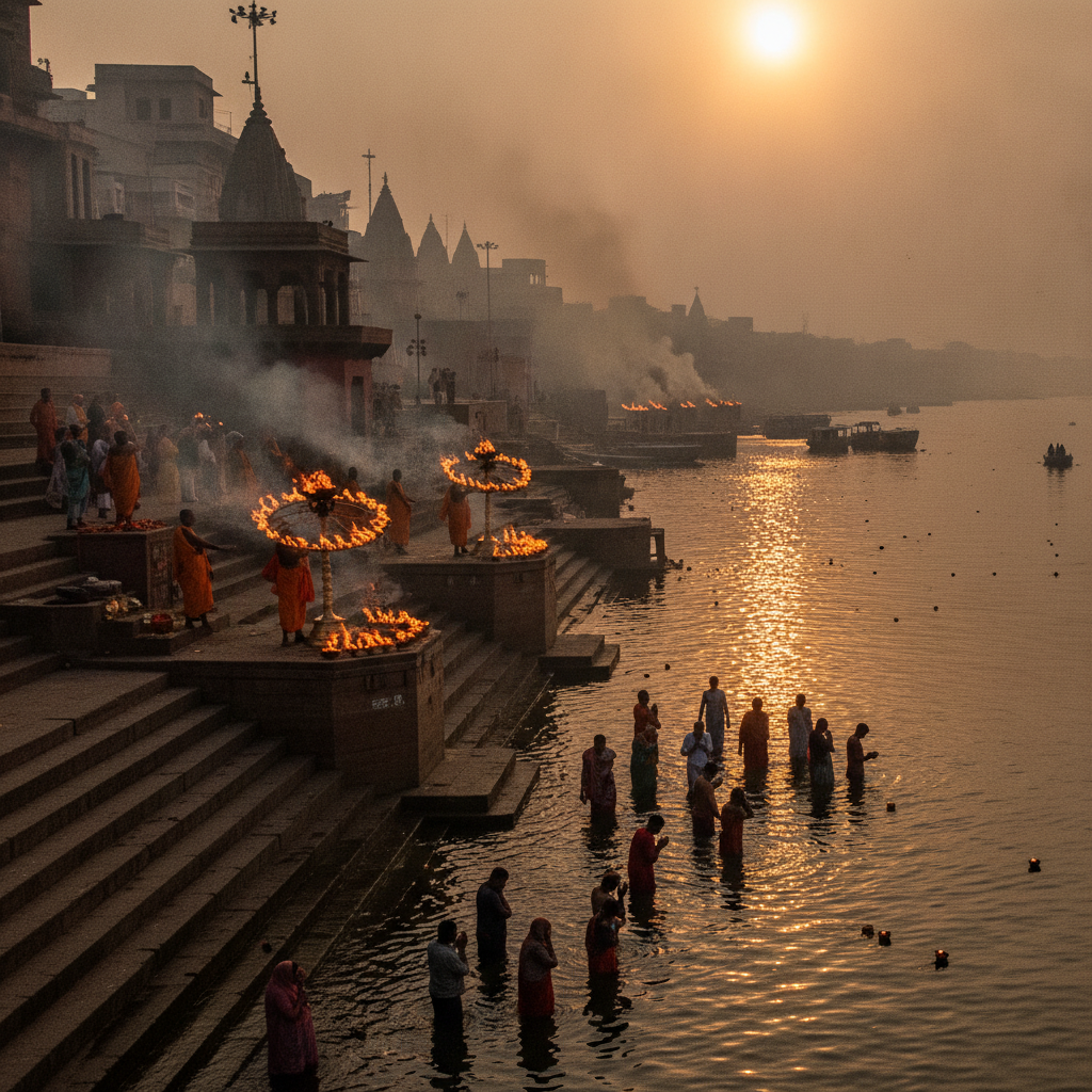 Varanasi Essentials: 88 Ghats, the Burning Ghat That Never Stops & the Buddha's First Sermon at Sarnath