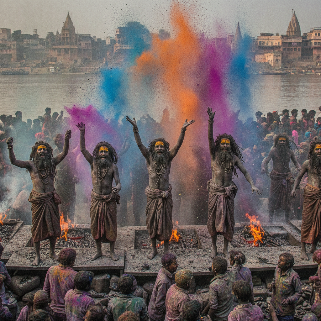 Varanasi Complete: Cremation-Ash Holi, the House Where People Go to Die & the Ashoka Lion Capital at Sarnath