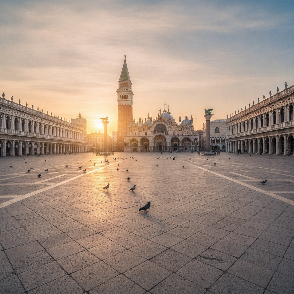 Piazza San Marco, Basilica di San Marco, Palazzo Ducale & the Campanile