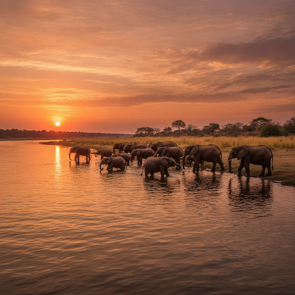 Victoria Falls: Batoka Gorge Geology, Okavango Delta, Chobe Elephants, Livingstone Zambia Culture, and Tigerfish Fishing
