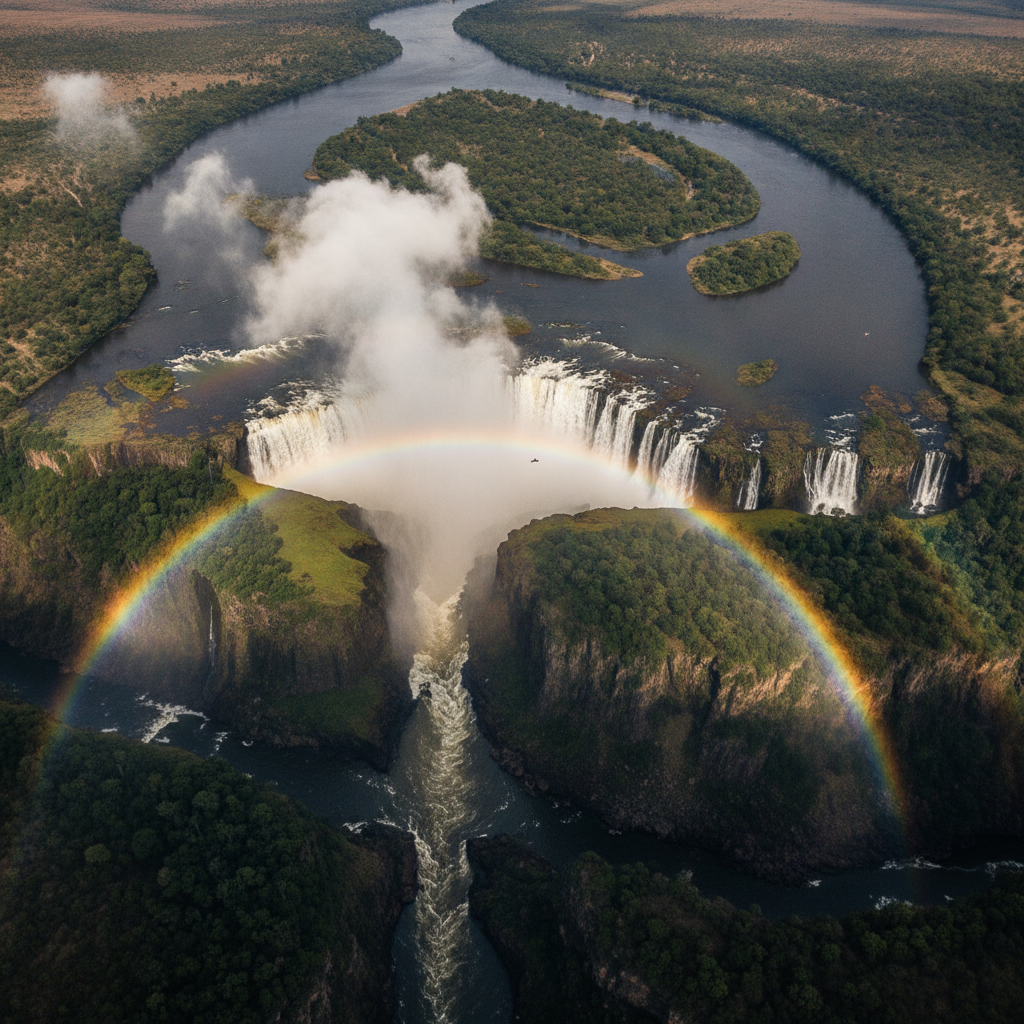 Victoria Falls: The Smoke That Thunders, David Livingstone, Zambezi Rafting, Bungee Jump, Wildlife, and Practical Guide