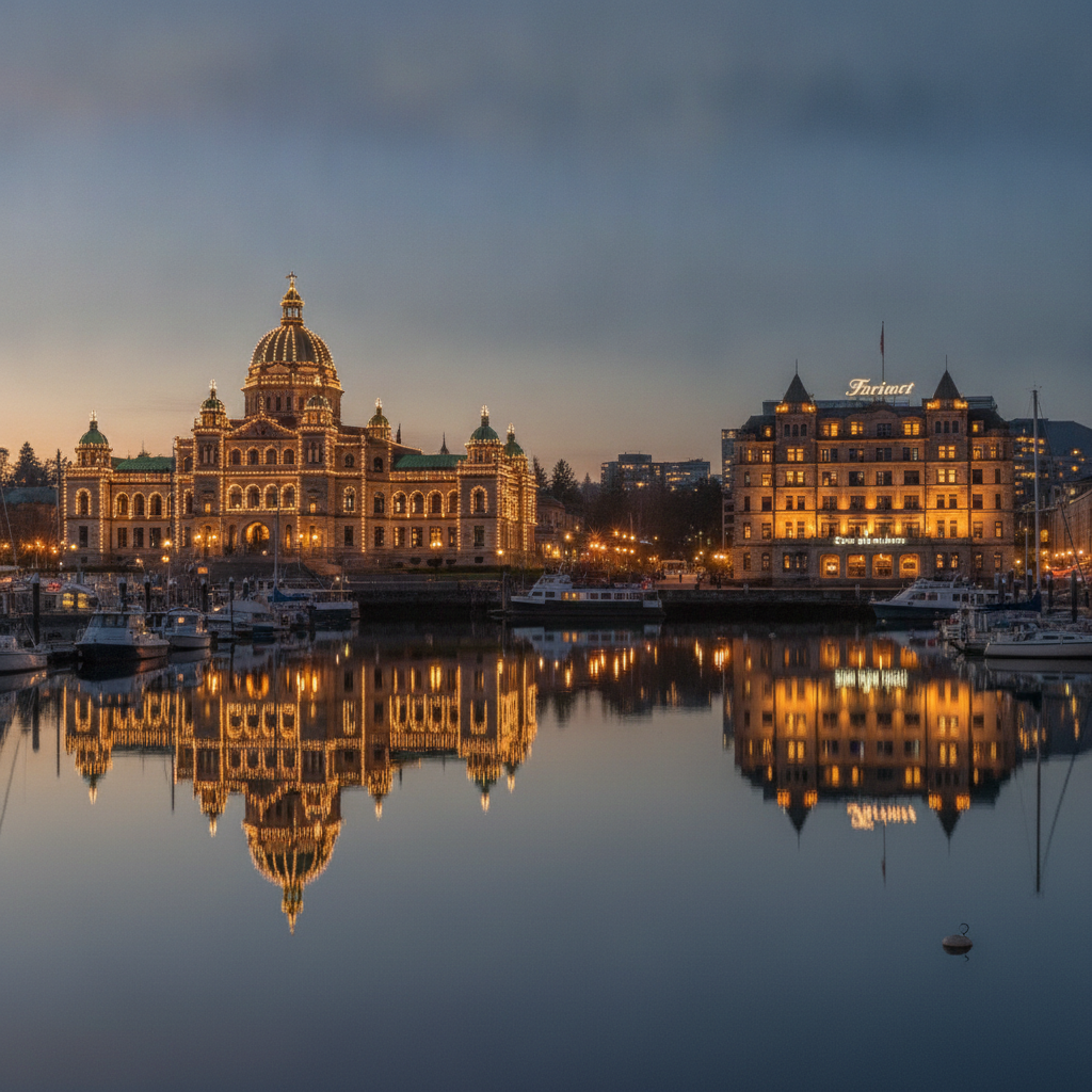 Victoria BC: The Most English City in Canada Where 85 Percent of Residents Were Born in Canada, the Afternoon Tea Capital of North America and the Capital of a Province 14 Times the Size of Switzerland