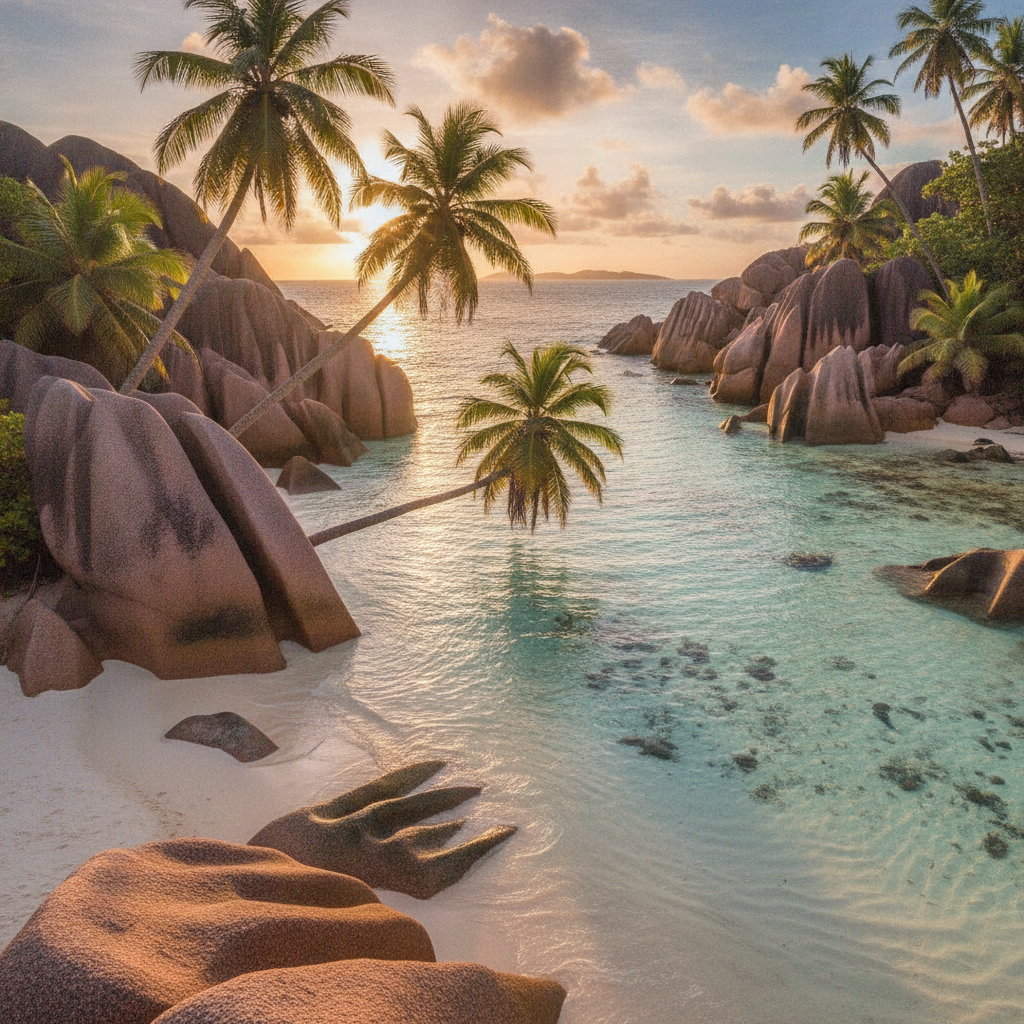 La Digue: Anse Source d'Argent & Bicycle Island Life