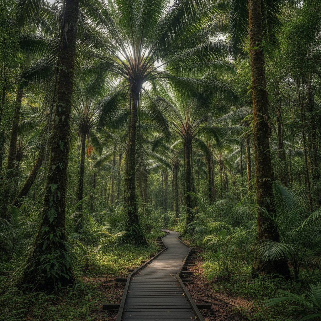 Praslin Island: Vallée de Mai UNESCO Forest & Anse Lazio