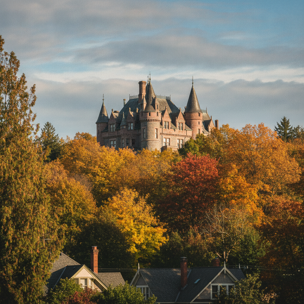 Victoria BC: The Architect Who Designed Both the Legislature and the Empress Hotel Was Murdered by His Young Wife Lover in England, Craigdarroch Castle Built by a Coal Baron Who Died Before Moving In and Canada Coldest Water Surfers