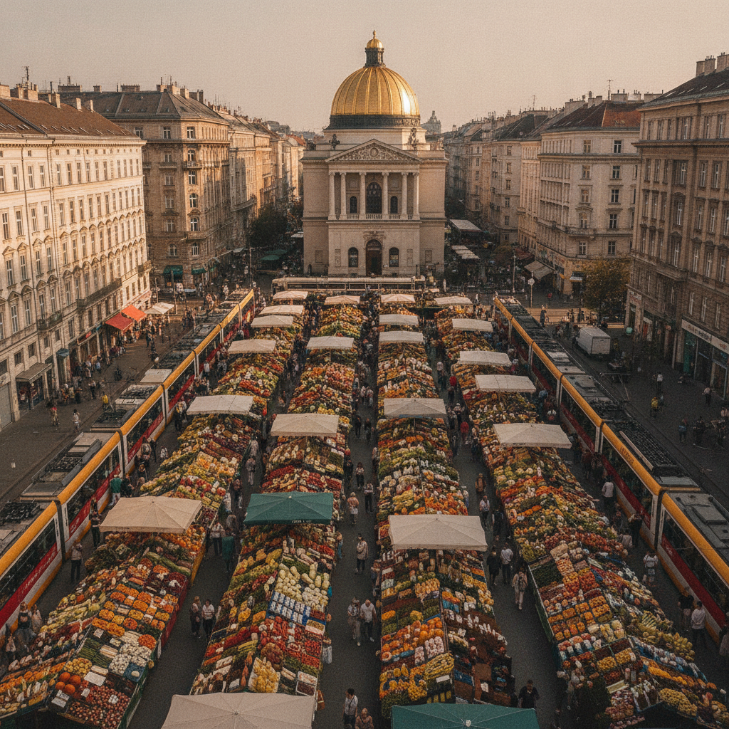 Markets & Modernism: Naschmarkt to MuseumsQuartier