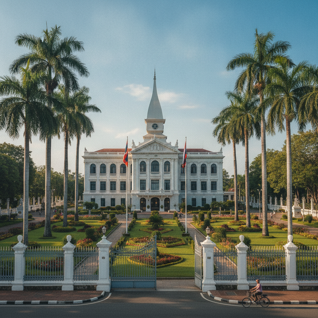 Vientiane French Colonial Heritage Walk