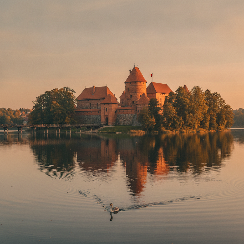 Vilnius Practical Guide — Access, Seasons, Trakai Island Castle & Day Trips
