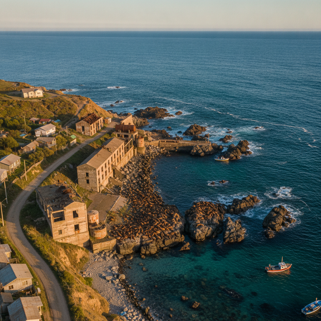 Quintay: Ghost Whale Factory and Pacific Coast Village