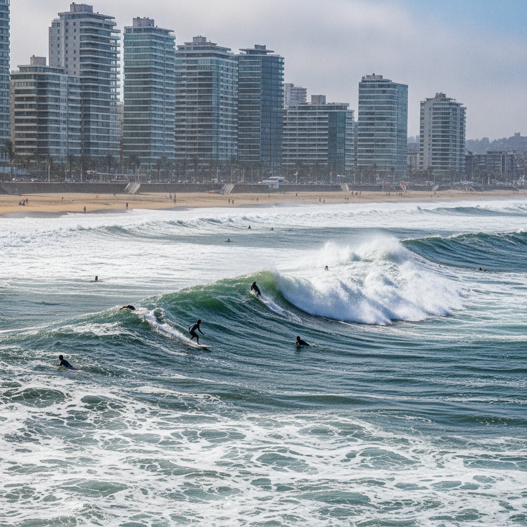 Reñaca and the Chilean Pacific Surf