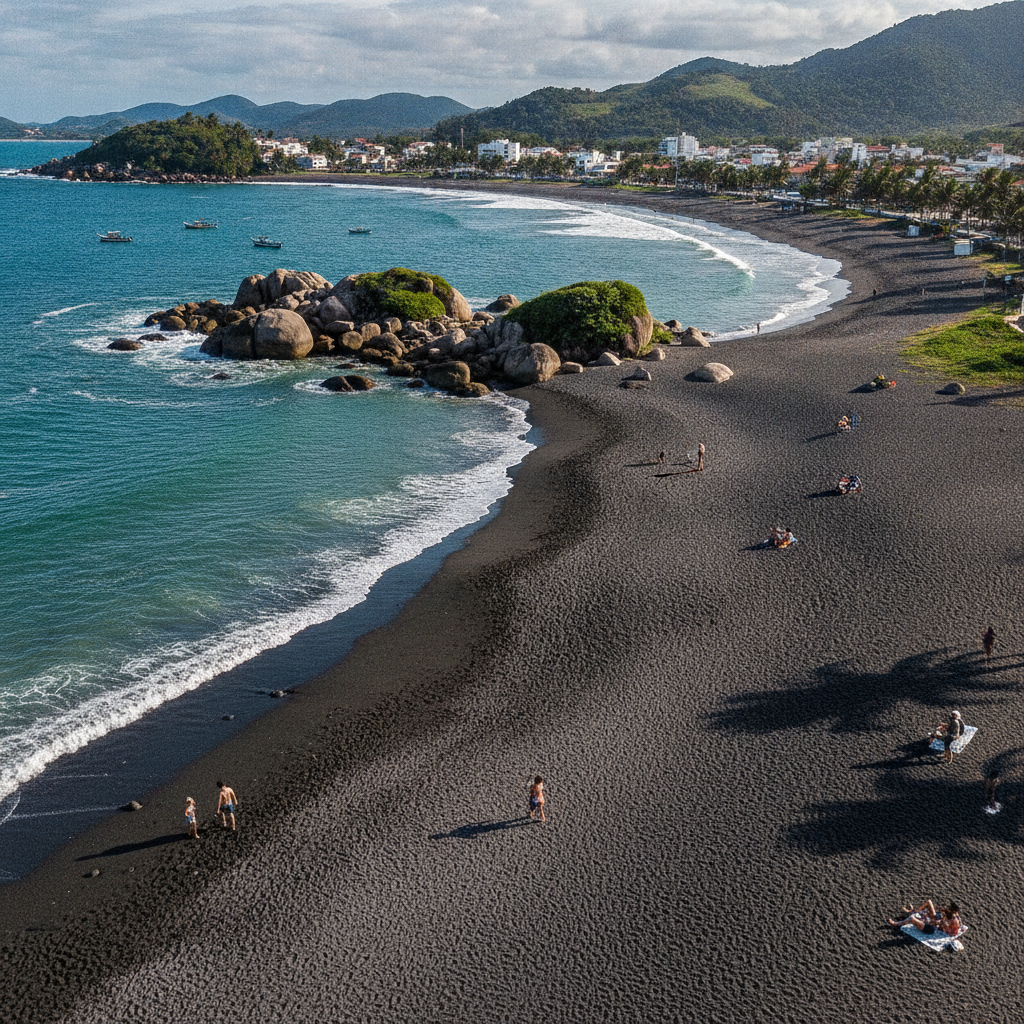 Espírito Santo Coast: Guarapari's Radioactive Black Sands