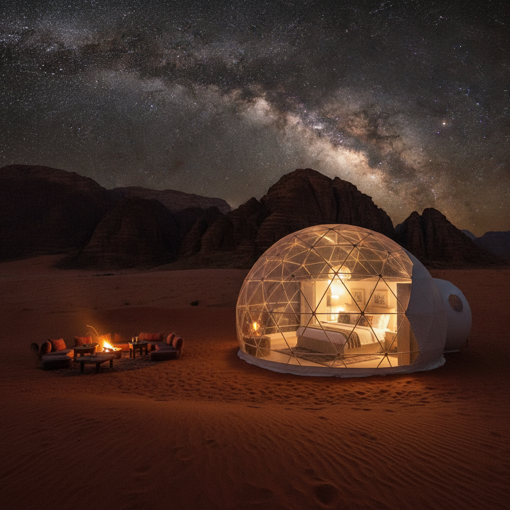 Wadi Rum Practical: The Aqaba Connection, the Camp Accommodation Range from Budget to Luxury Bubble, the Optimal Timing, and the Jordan Desert Circuit