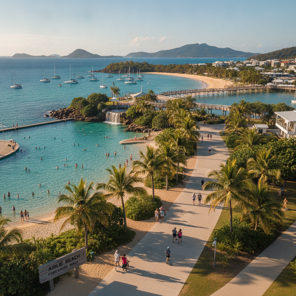 Airlie Beach Lagoon & Foreshore Walk