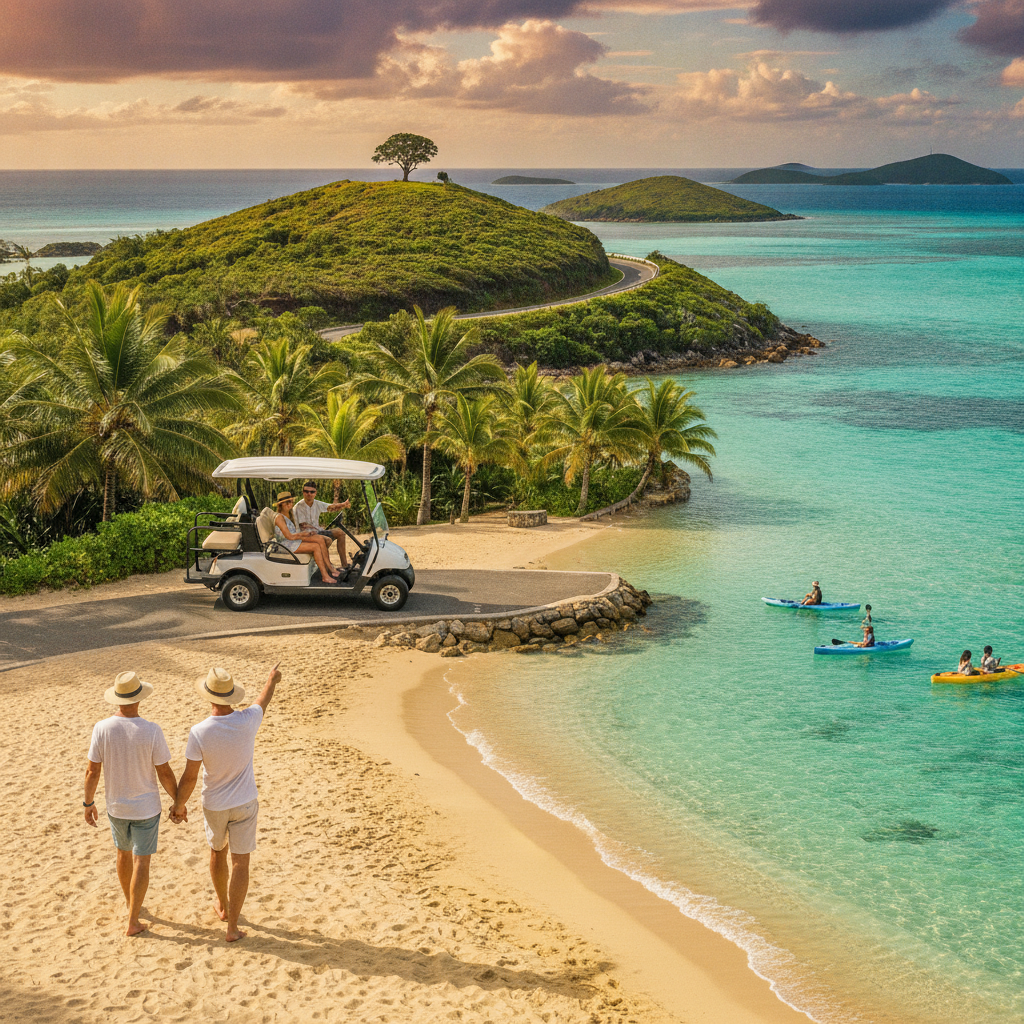 Hamilton Island Walking & Golf Buggy Tour