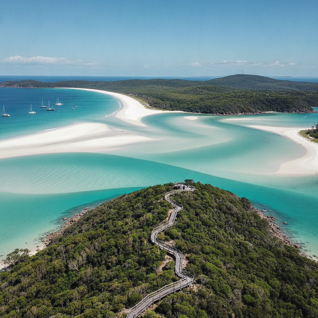 Whitehaven Beach & Hill Inlet Walk