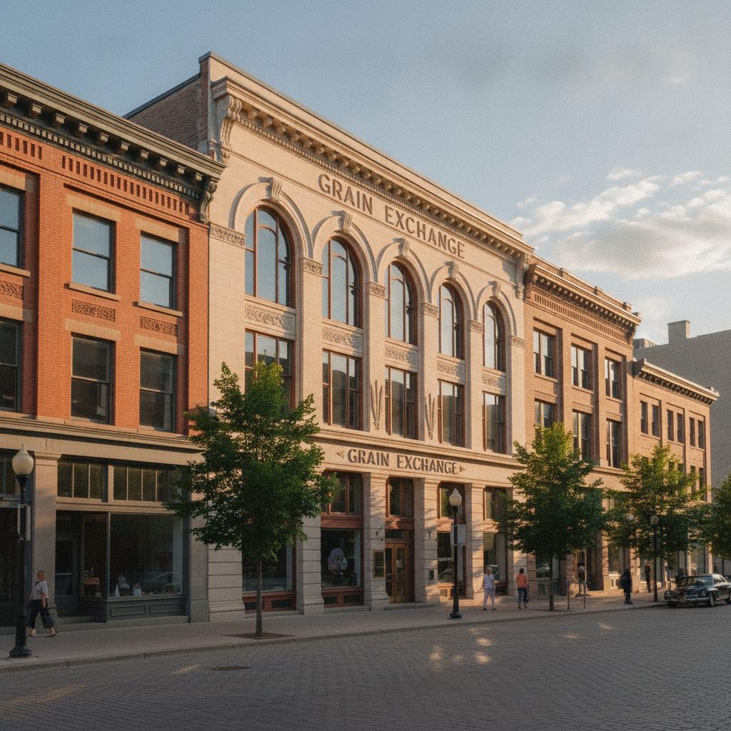 Winnipeg: The Largest Grain Market in the World That Closed When Trading Went Electronic, the Building Stone With 450-Million-Year-Old Fossils in Every Wall and Portage and Main as the Windiest Corner in Canada