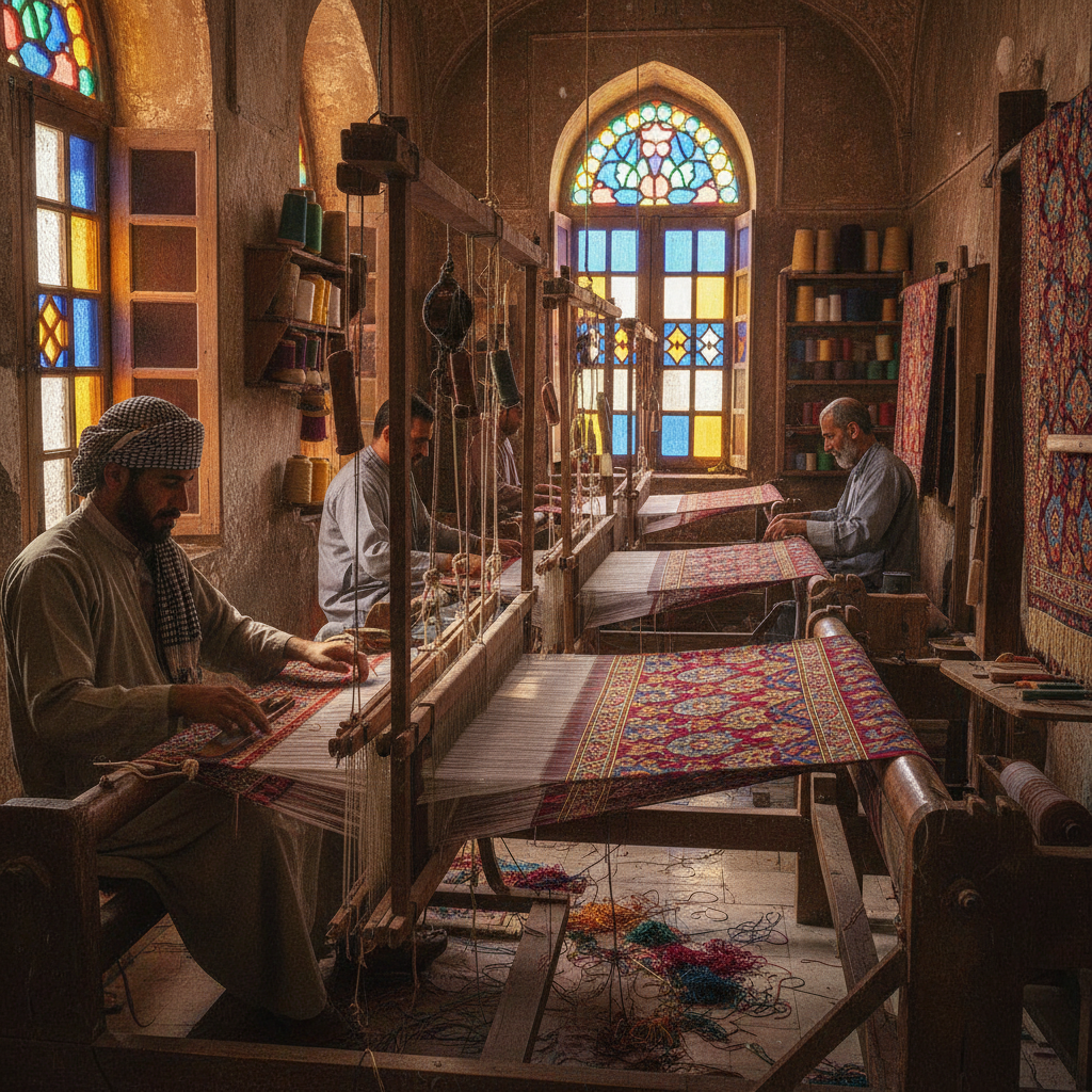 Yazd Silk Weaving and Termeh Textile Tradition