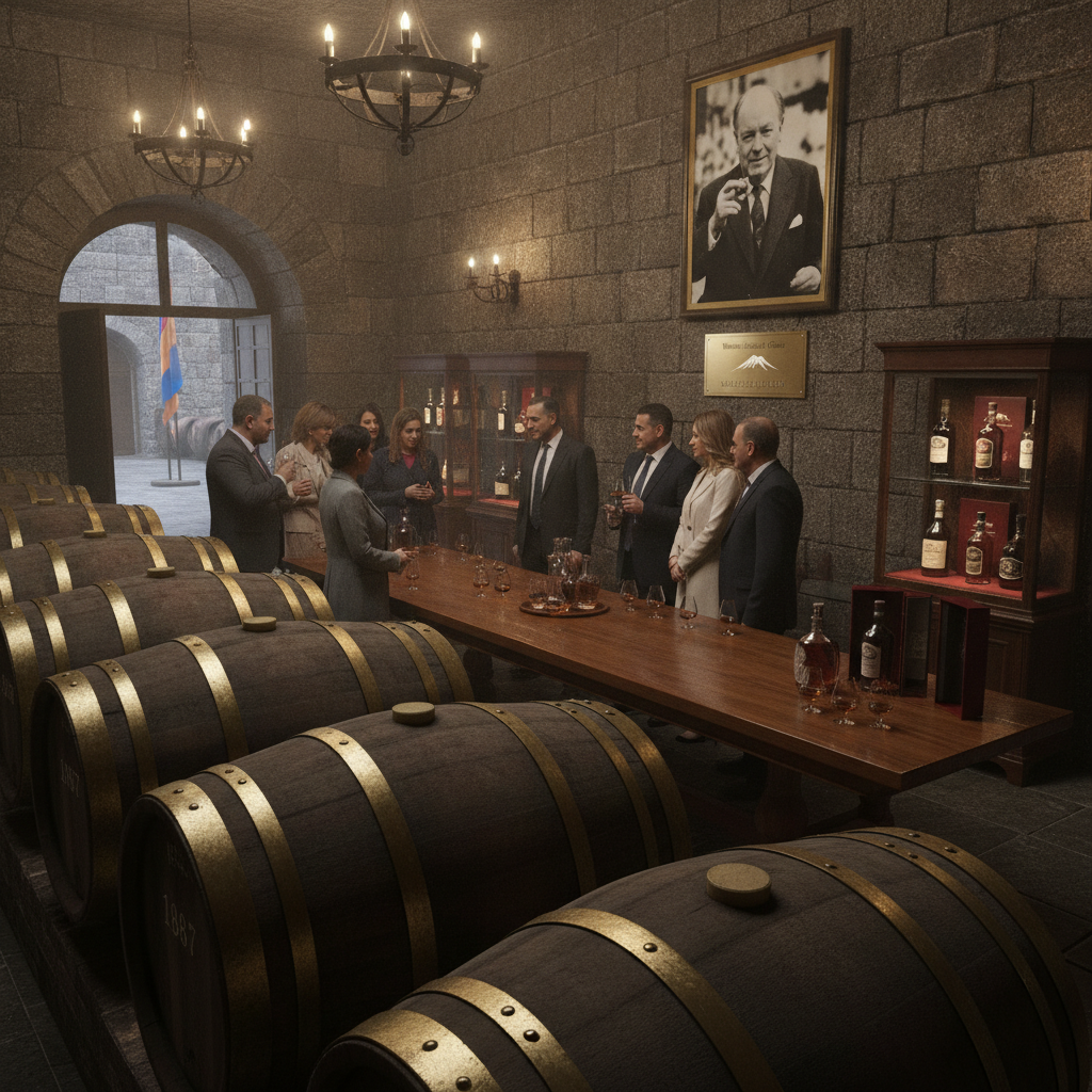 Yerevan Spirits: The Ararat Cognac Distillery, Armenian Brandy, Wine, the Churchill Connection, and the Most Prestigious Single Armenian Product