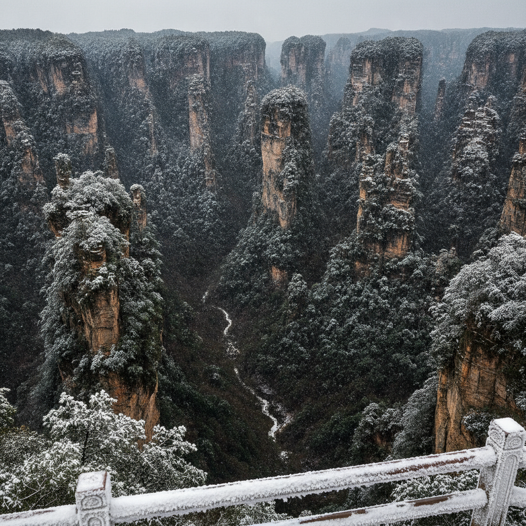 The 80-MPa Sandstone That Resisted 25 Million Years of Erosion to Form 3,000 Pillars, the Scaly-Sided Merganser in the River Below & the Red Army That Lost Half Its Soldiers in the Xiang River Battle