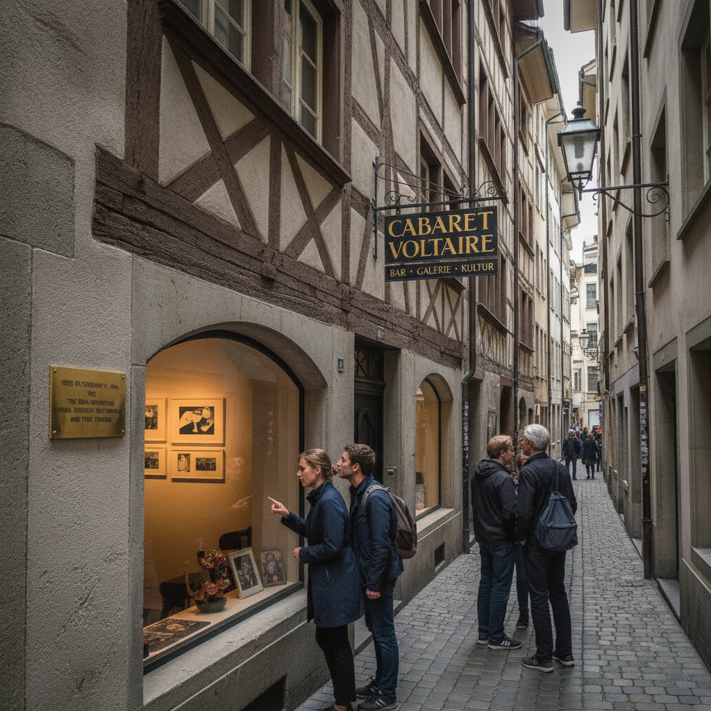 Cabaret Voltaire — Where Dada Was Born & Zurich's Cultural Underground
