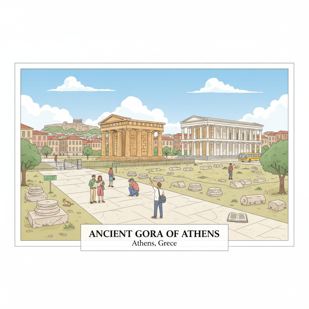 Agora Antique d'Athènes