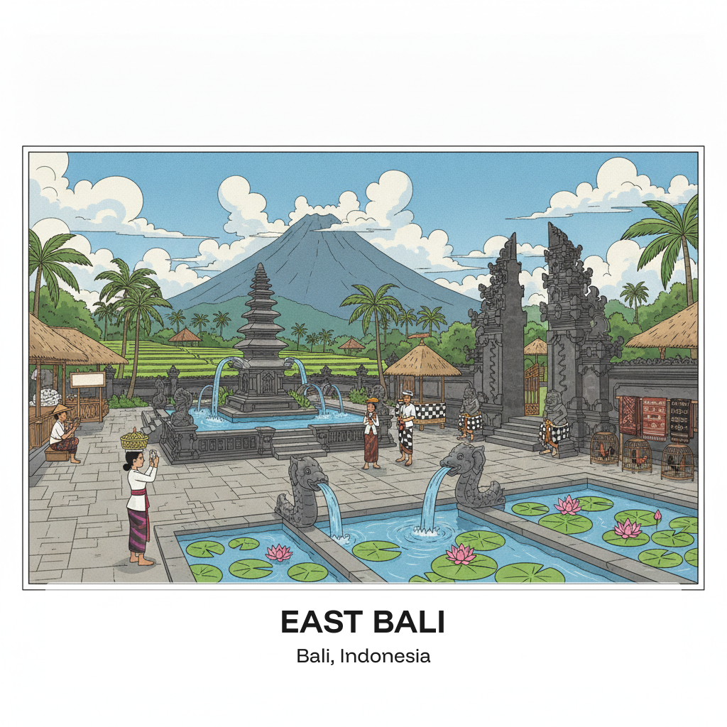 Est de Bali — Temples et villages cachés de la Régence de Karangasem