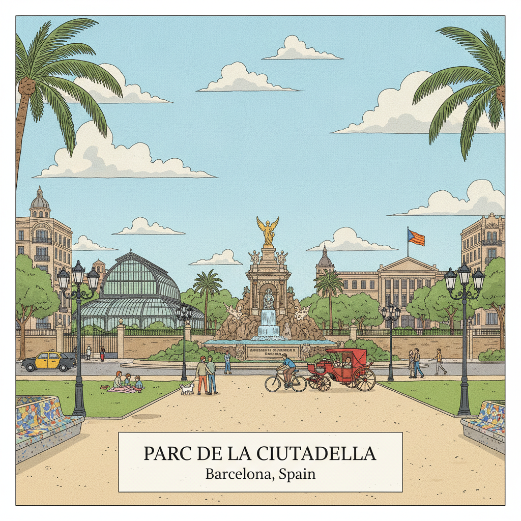 Parc de la Ciutadella — De forteresse à parc