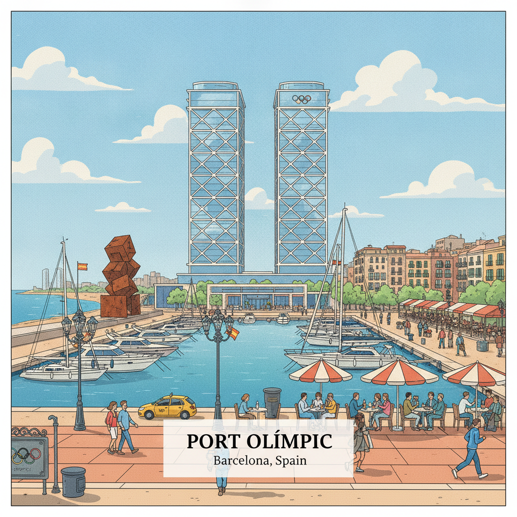 Port Olympique — L'héritage olympique