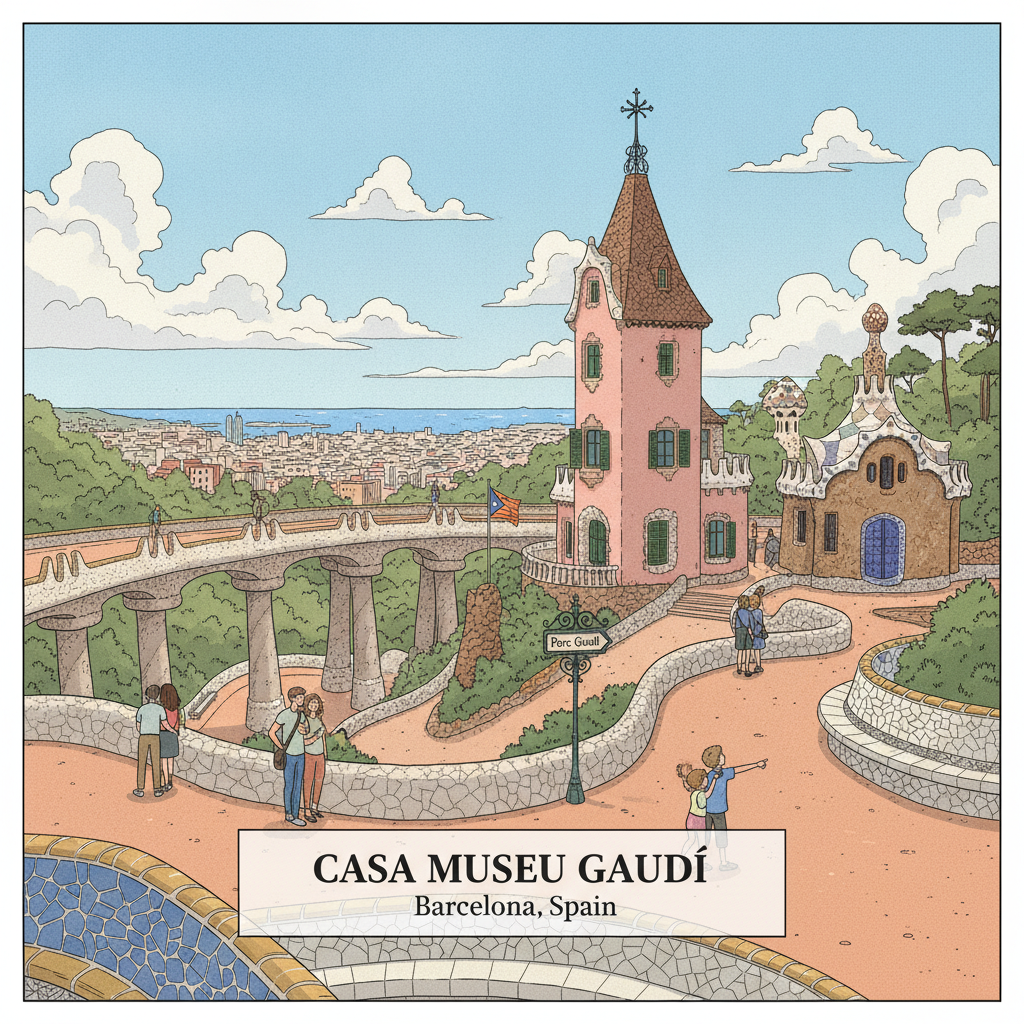 Gaudí-Hausmuseum – Wo er lebte