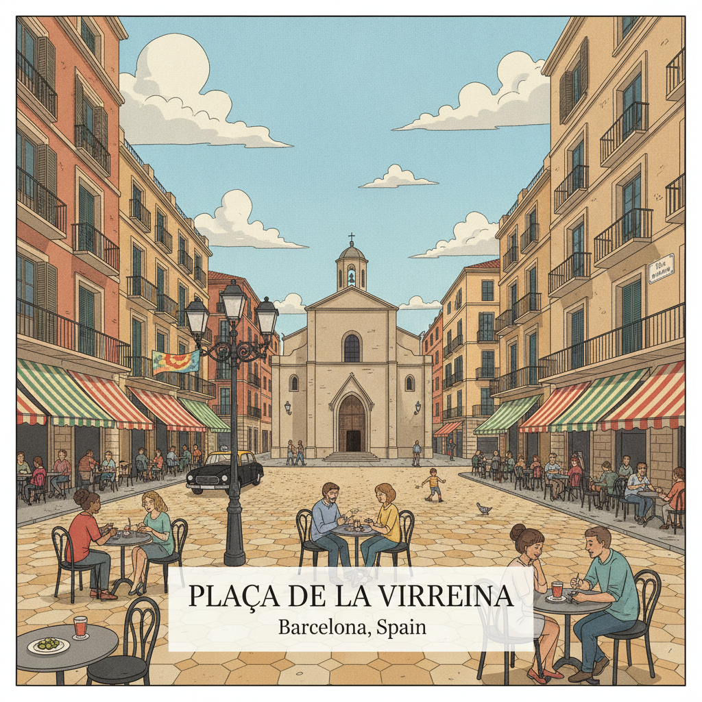 Plaça de la Virreina – Der schönste Platz in Gràcia