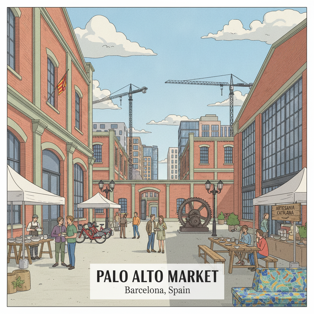 Palo Alto Market et les studios créatifs de Poblenou