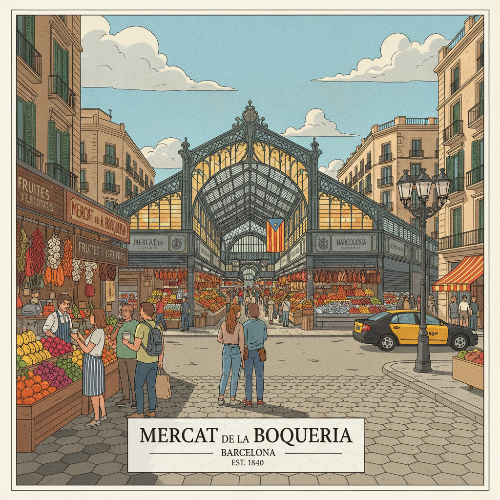 Mercat de la Boqueria — Le marché le plus célèbre du monde