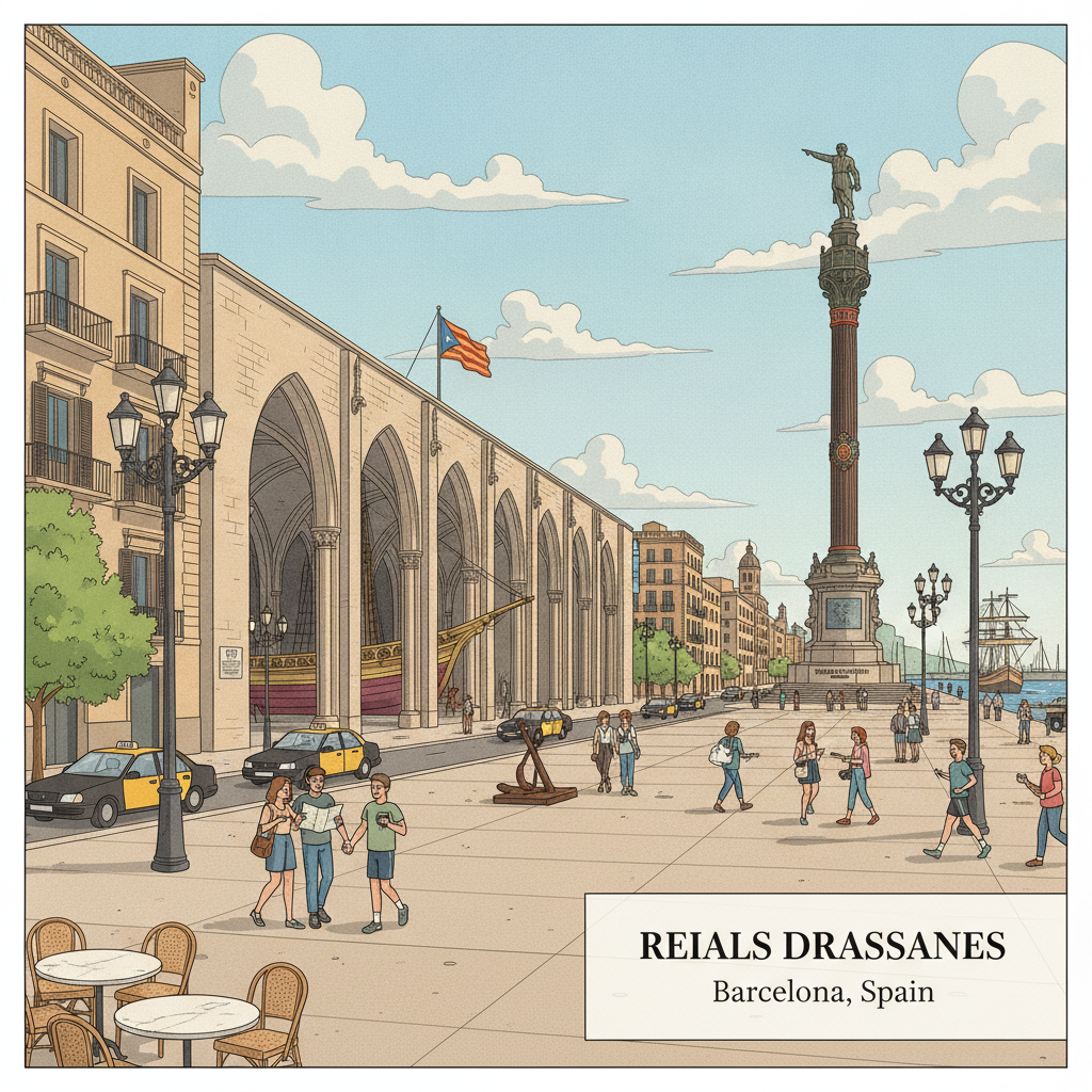 Drassanes & Musée Maritime — Où les galères étaient construites