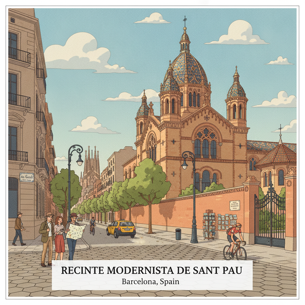 Hôpital de Sant Pau — L'autre chef-d'œuvre moderniste