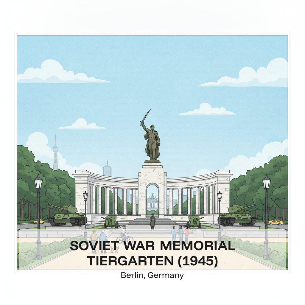 Mémorial de Guerre Soviétique du Tiergarten (1945)