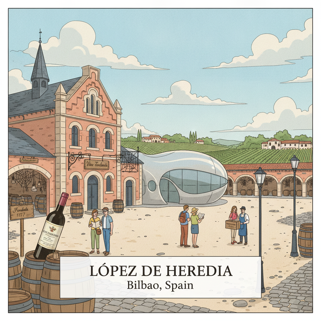 López de Heredia — Cathédrale de la Rioja Traditionnelle