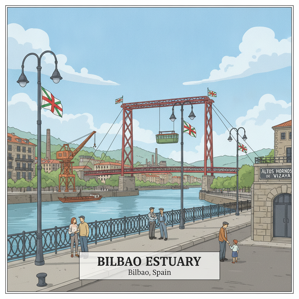 Estuaire de Bilbao – Capitale du minerai de fer d'Espagne
