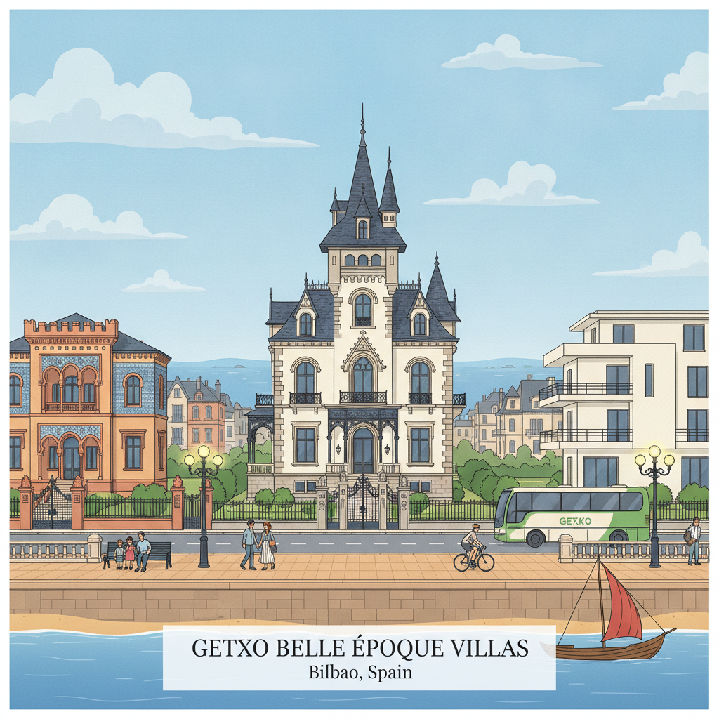 Villas Belle Époque de Getxo – Résidences d'été des barons du fer