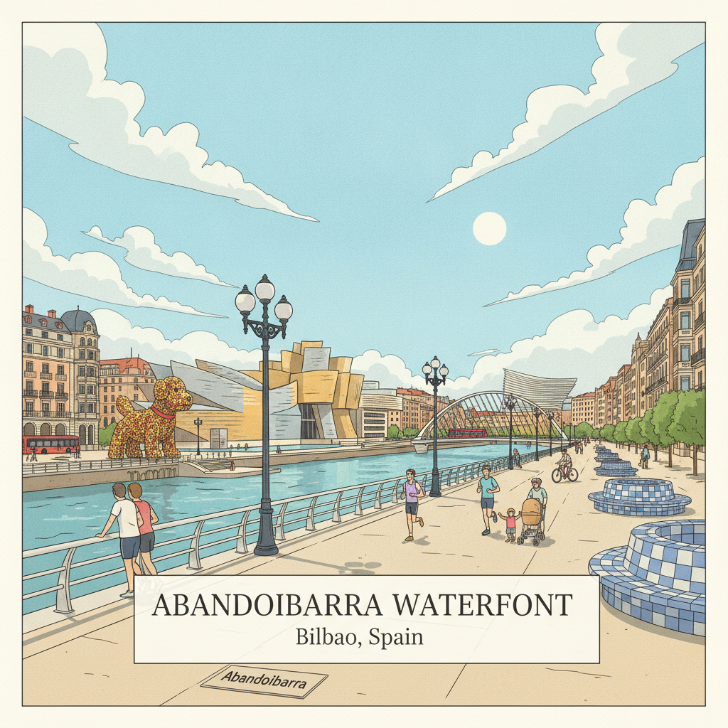 Front de mer d'Abandoibarra – Renouvellement post-industriel