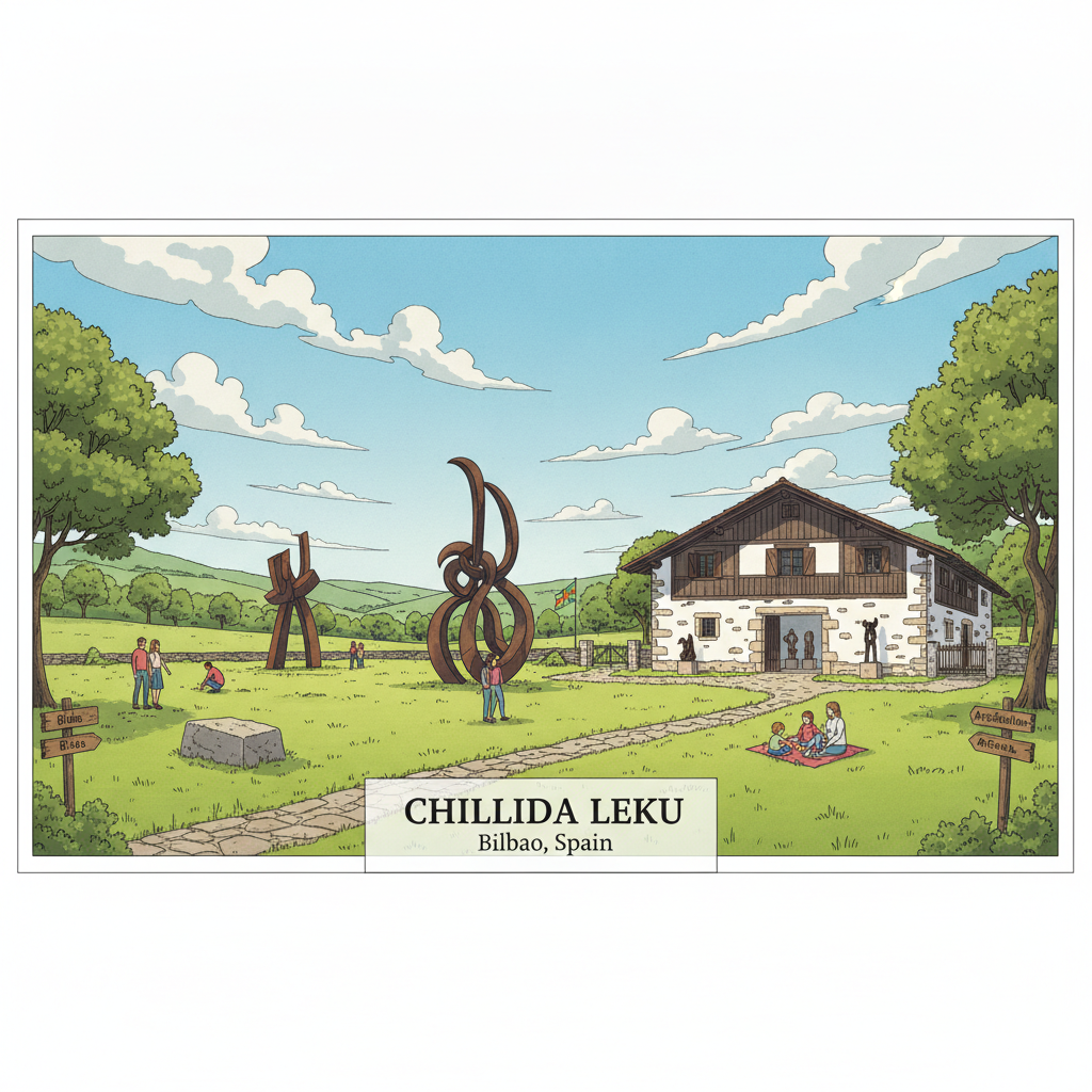 Parc de sculptures Chillida Leku — Hernani