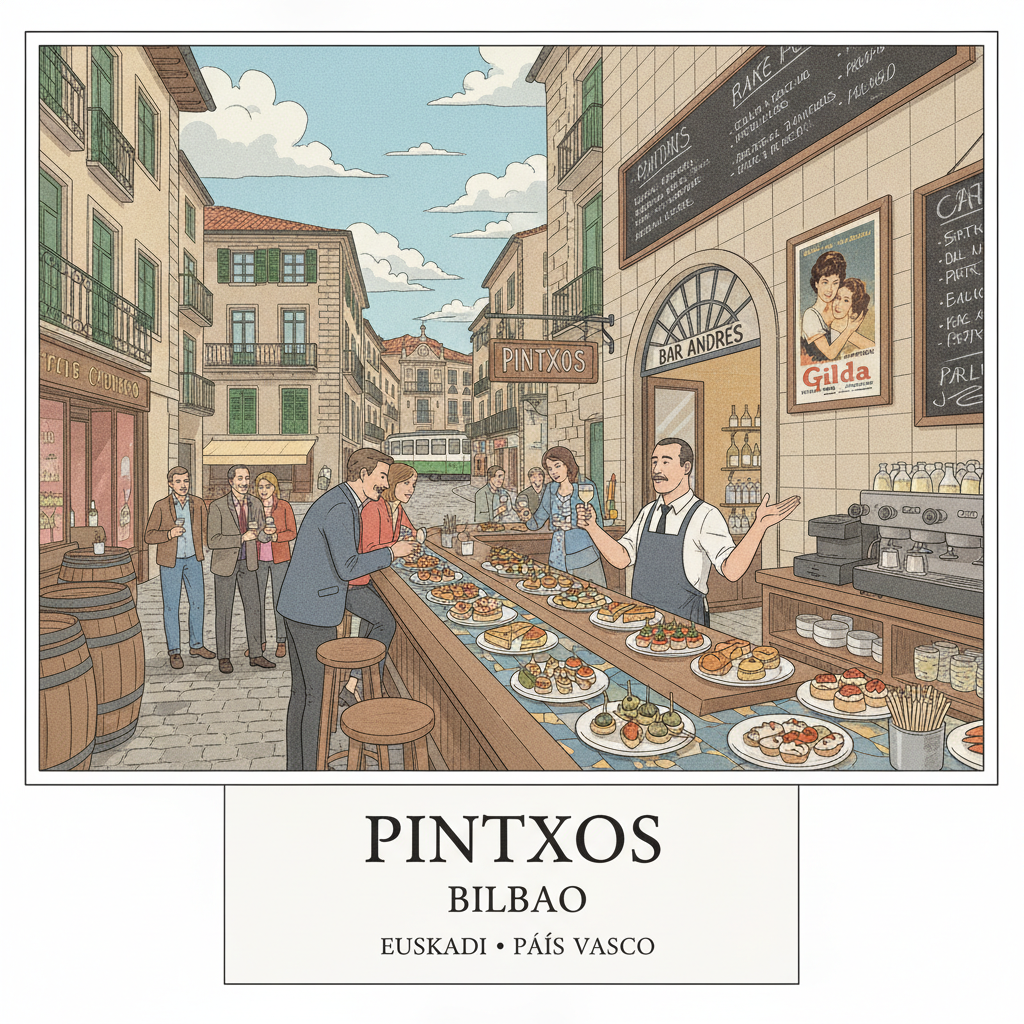Pintxos — La tradition basque des amuse-gueules de bar