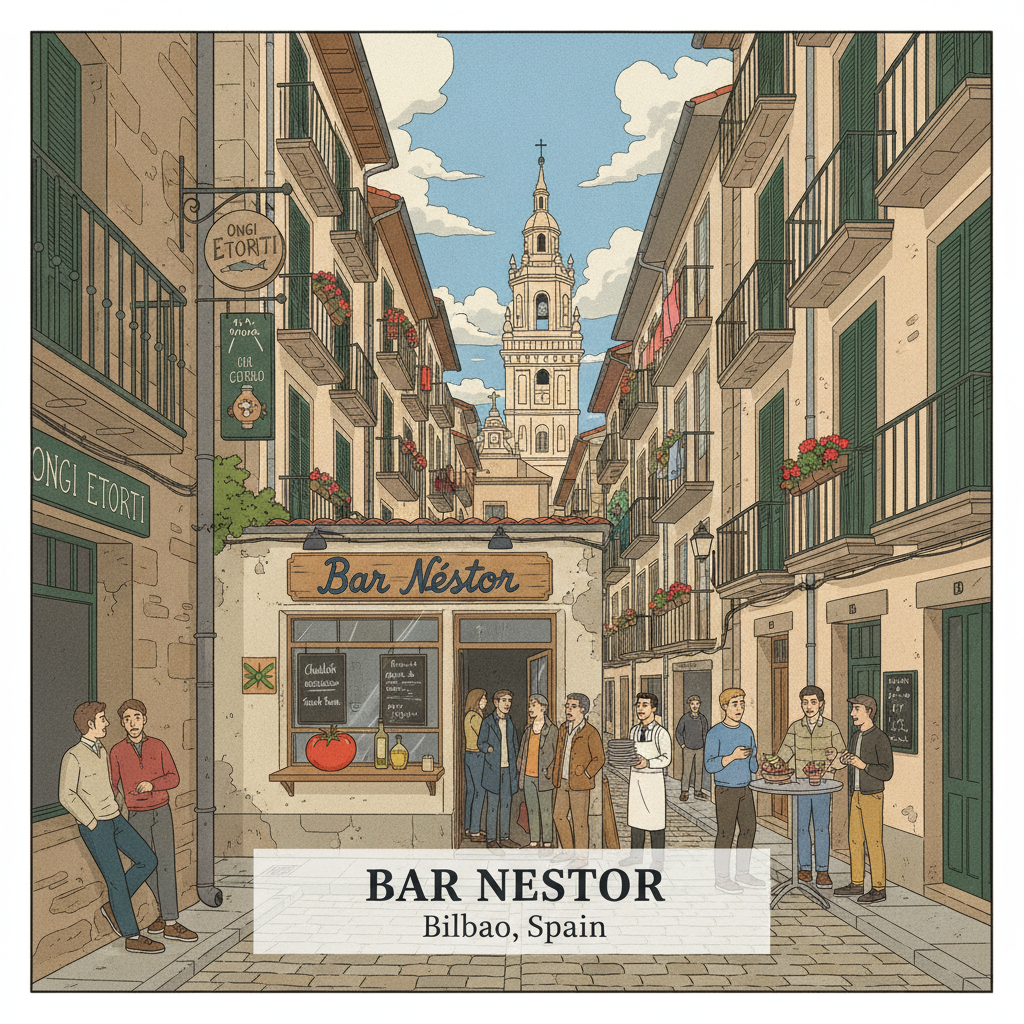 Bar Nestor — La Salade de Tomates la Plus Discutée d'Espagne