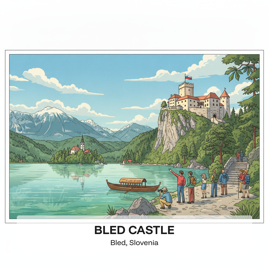 Château de Bled – Le plus ancien château de Slovénie