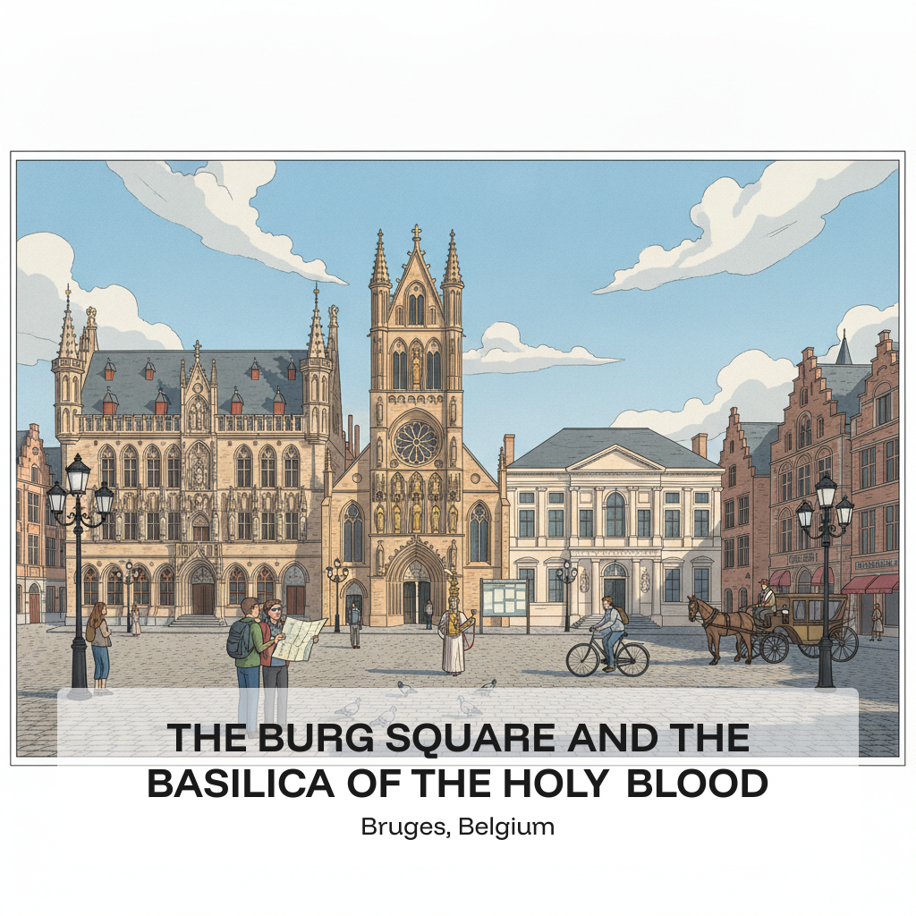 La Place Burg et la Basilique du Saint-Sang