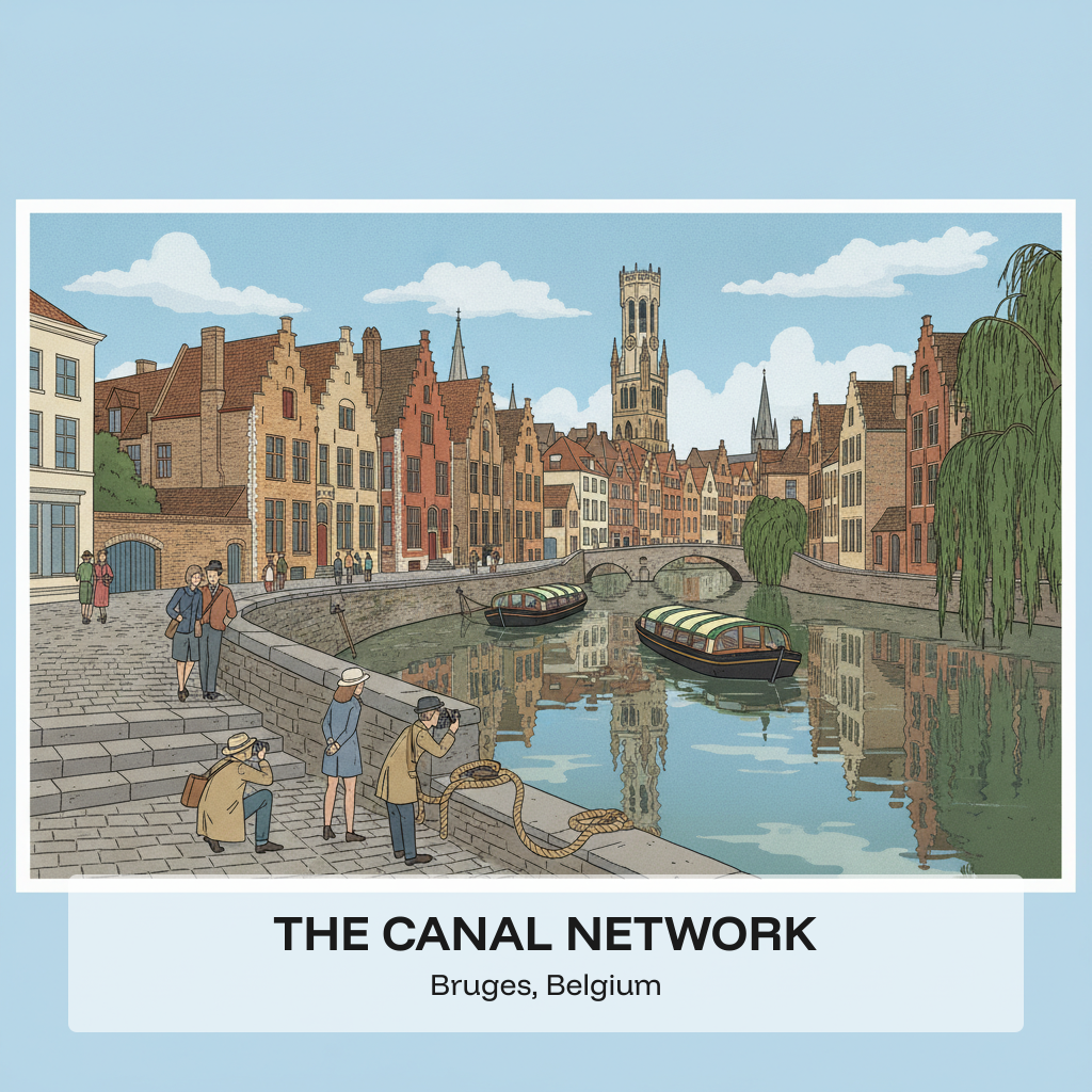 Le Réseau de Canaux — la Venise du Nord
