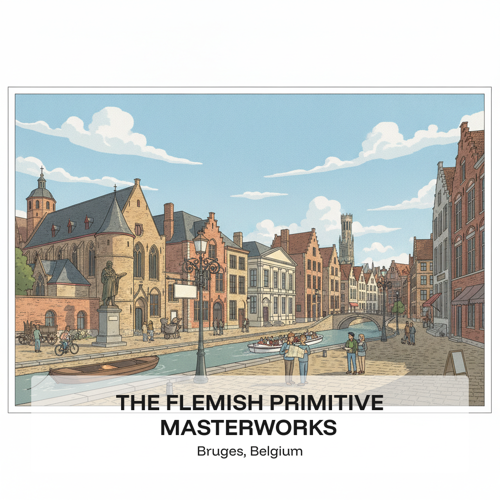 Les Chefs-d'œuvre Primitifs Flamands — Memling et Van Eyck