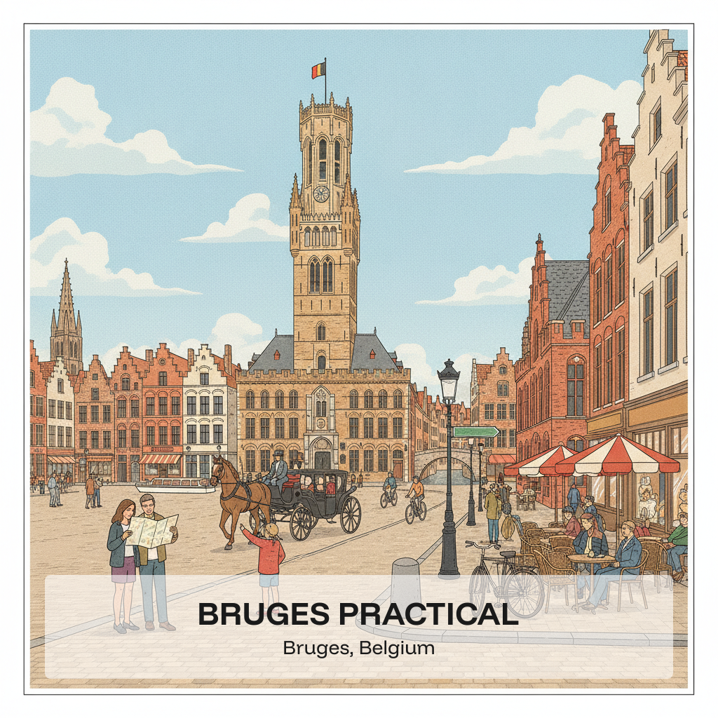 Bruges Pratique — Comment s'y rendre, Saisons et Excursions d'un jour