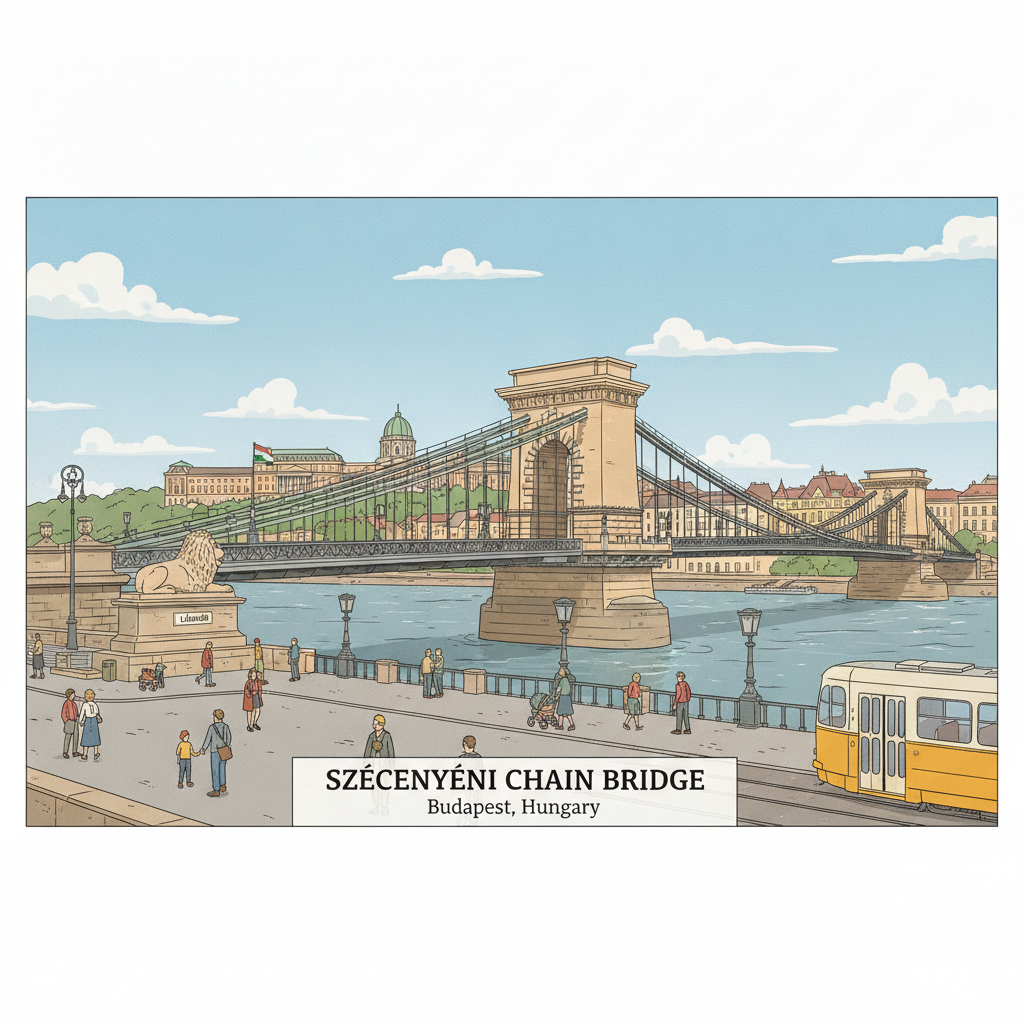 Pont des Chaînes Széchenyi (Lánchíd)