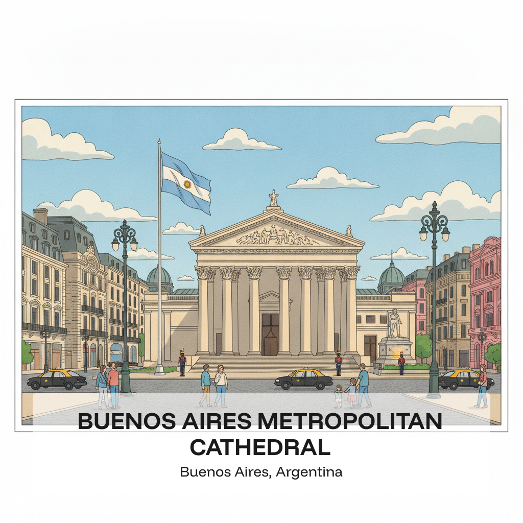Cathédrale Métropolitaine de Buenos Aires — Mausolée de San Martín